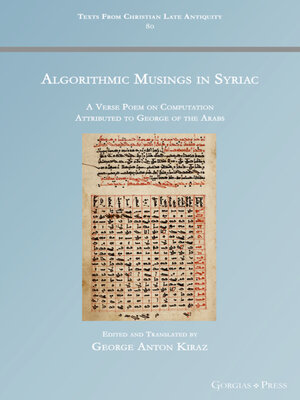 cover image of Algorithmic Musings in Syriac